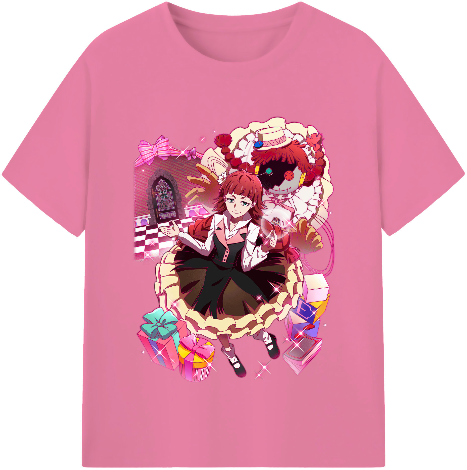 （画像用） 文豪ストレイドッグス Bungo Stray Dogs 綿100％半袖Tシャツ（フロントプリント）